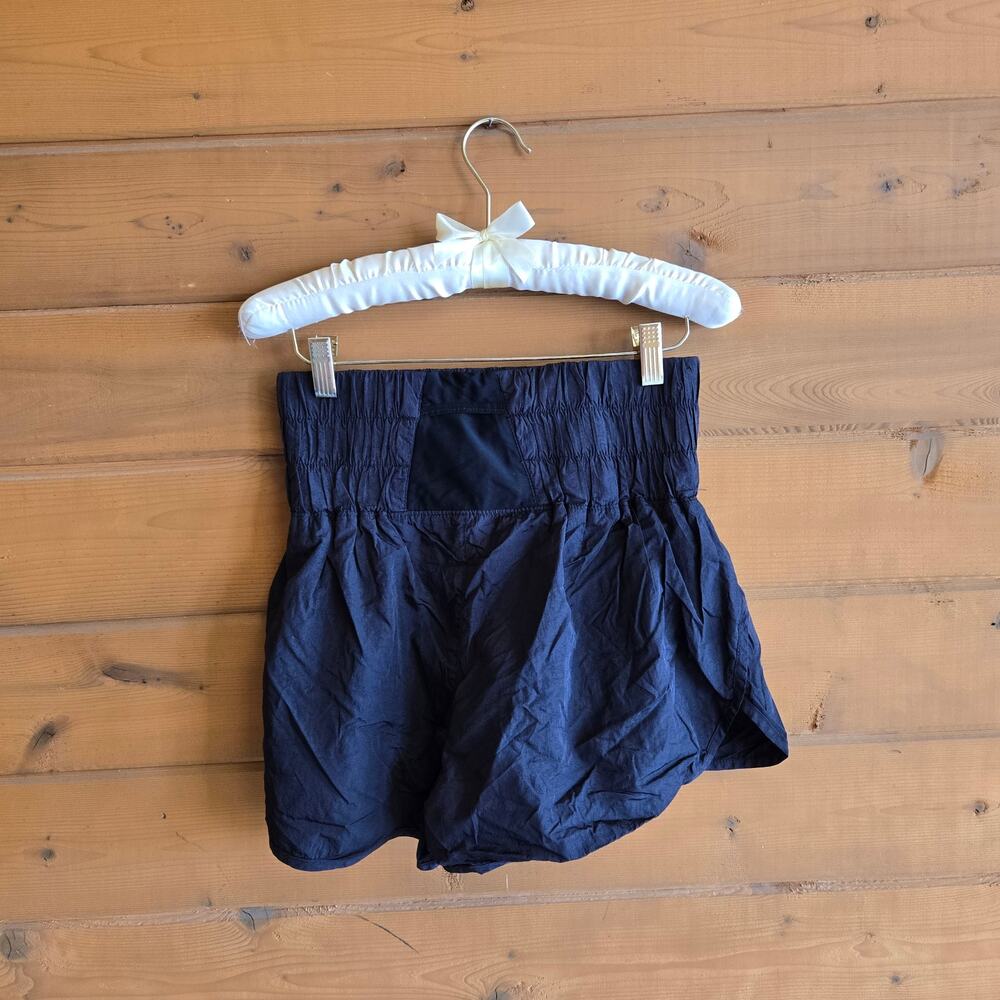 Free People The Way Home Short Black Athleisure Workout Gym L FP Movement - Picture 5 of 5